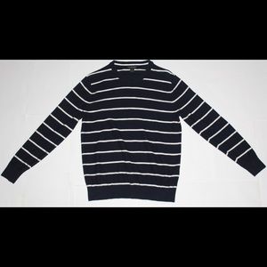 Banana Republic Mens Pullover Sweater (Navy Blue)